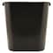 Rubbermaid Commercial 7 gal. Rectangular Trash Can FG295600BLA - alternate 1